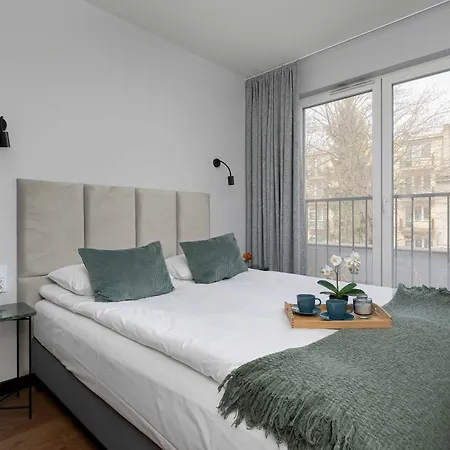 公寓 Modern & Luxurious With Balcony & Parking Cracow By Renters Prestige *